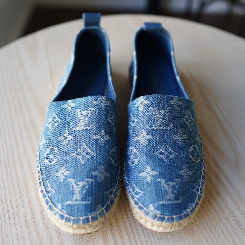 Louis Vuitton monogram espadrilles